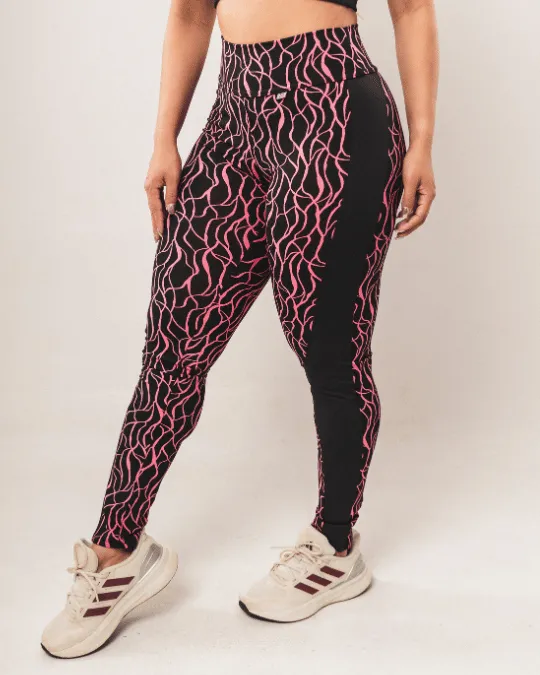 CALCA FITNESS KAROL ESTAMPADO TAM M