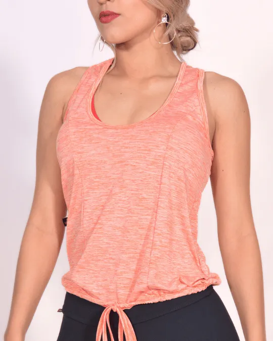 CAMISETA ACAD. FIO C/ ELASTANO PINK TAM M