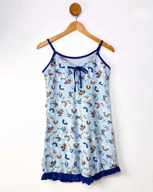 CAMISOLA  ALCA REGULAVEL ESTAMPADO TAM M