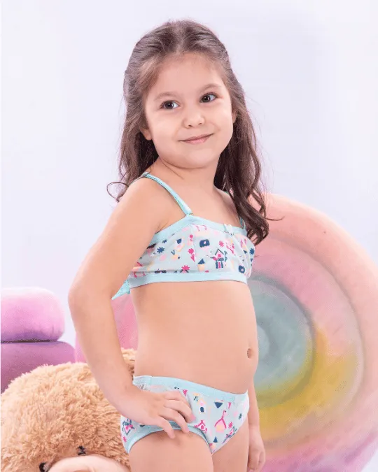 CONJ. TOP JUVENIL GOIABA TAM P