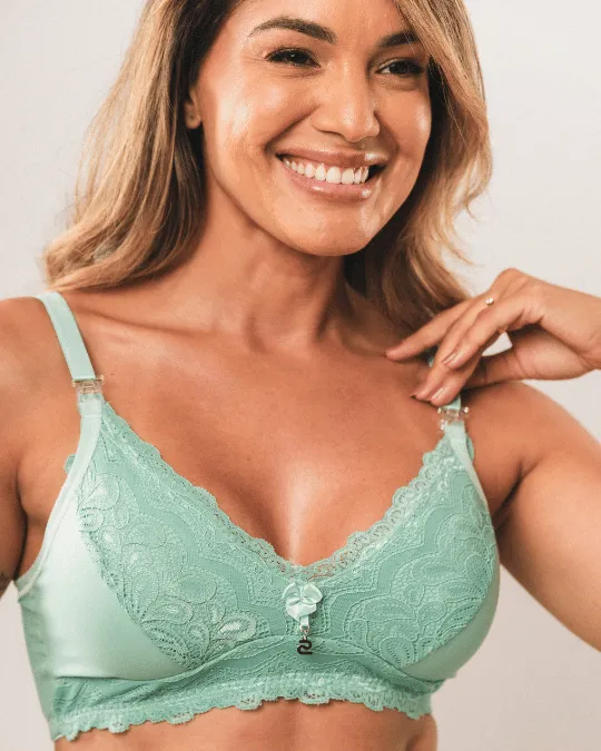 SUTIA AMAMENTACAO RENDA CANELA TAM P