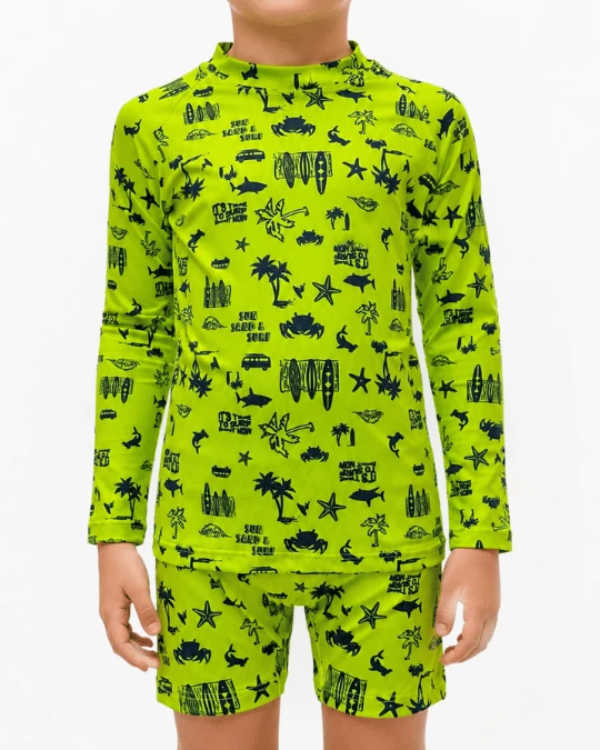 KIT INF. PROT.UV ARTHUR ESTAMPADO TAM P