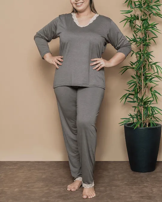 PIJAMA GIL AZUL MARINHO TAM P