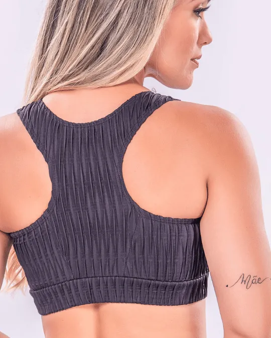 TOP NADADOR DUBAI PRETO TAM P