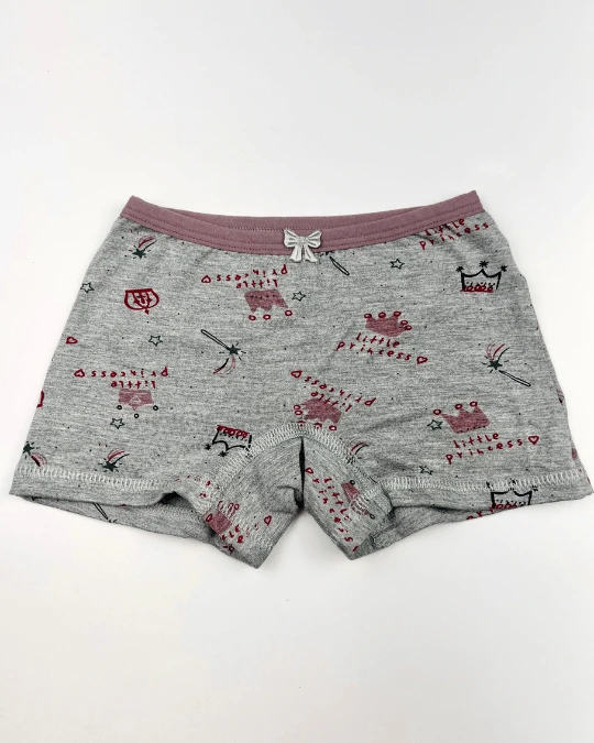 BOXER INF.FEM. MESCLA ESTAMPADO TAM P