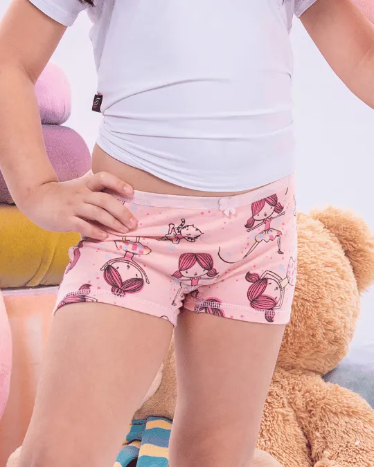 BOXER FEM. INF. COTTON ESTAMPADO TAM G