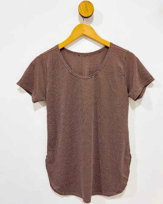  BLUSA WELLEM TELA CINZA TAM M