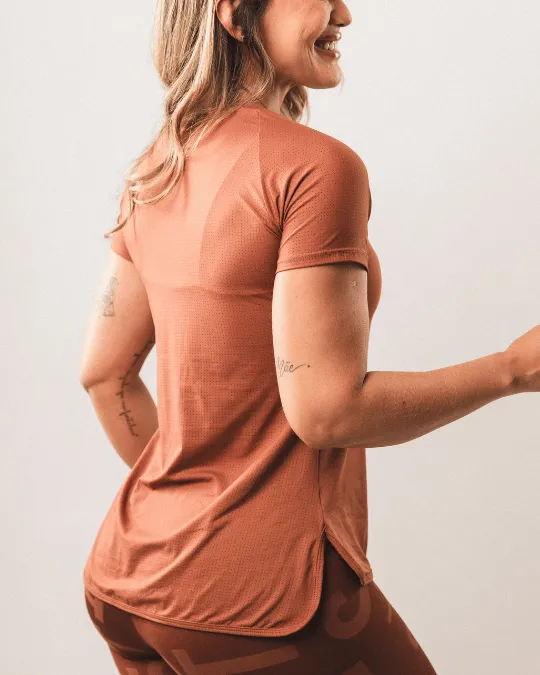 BLUSA FITNESS C/ MANGA AZUL ROYAL TAM G