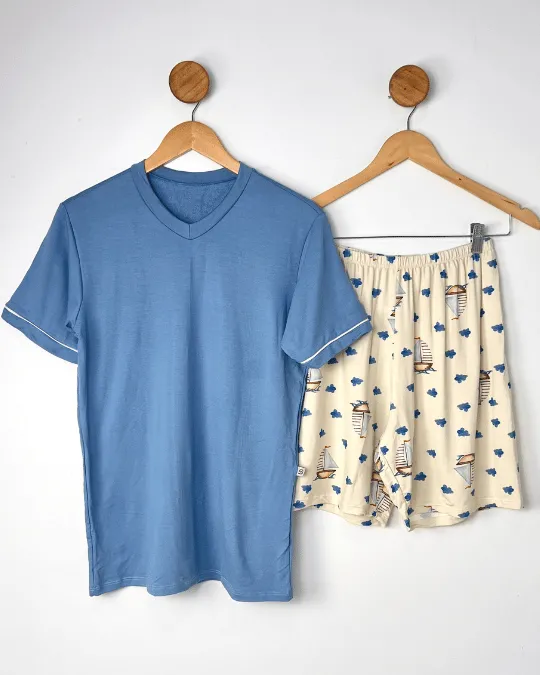 PIJAMA FAMILY AMARELO BB TAM P