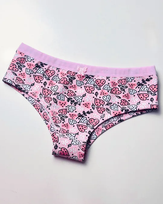 CUECA FEMININA ESTAMPADO TAM G