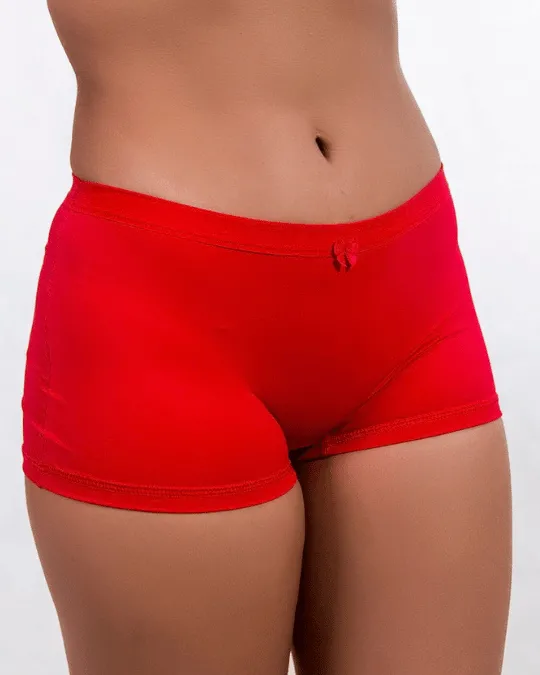 BOXER FEM. MICROFIBRA COS VERDE TEOS TAM M