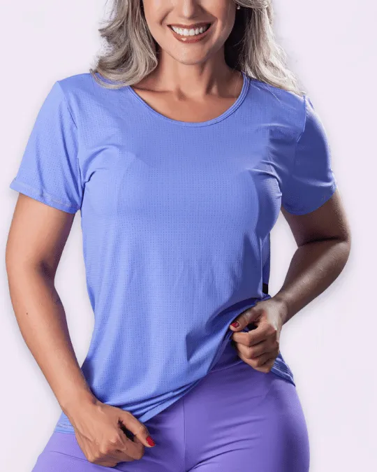 BLUSA ACAD. TATY AZUL MARINHO TAM P
