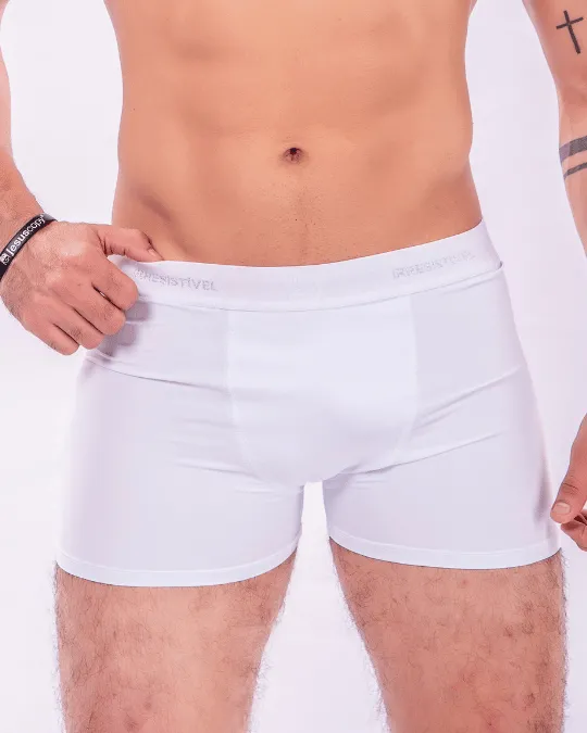 BOXER MICROFIBRA CASTANHO TAM P