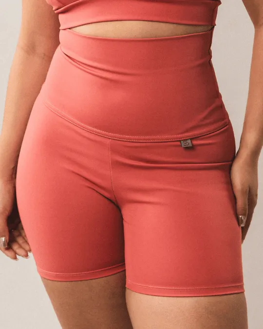 SHORT FITNESS COS ALTO AZUL MARINHO TAM P